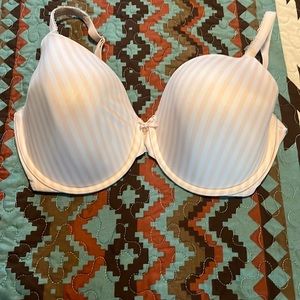 White and pink stripes Body by Victoria size 36DDD